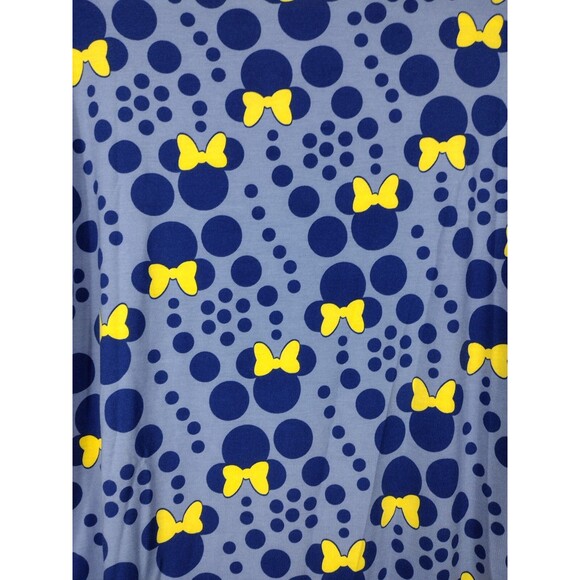 LuLaRoe Irma Womens XXS Shirt Tunic Stretch Disney Minnie Mouse Purple - NEW - Picture 3 of 8